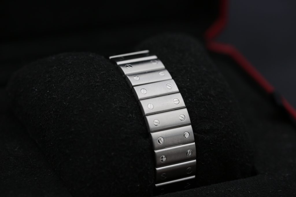 Cartier 2823 White Roman SANTOS GALBÉE 32mm
