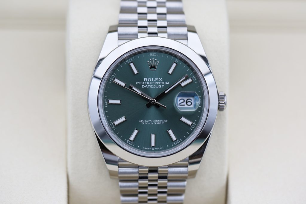 Rolex 126300 Mint Green DATEJUST 41mm 2026