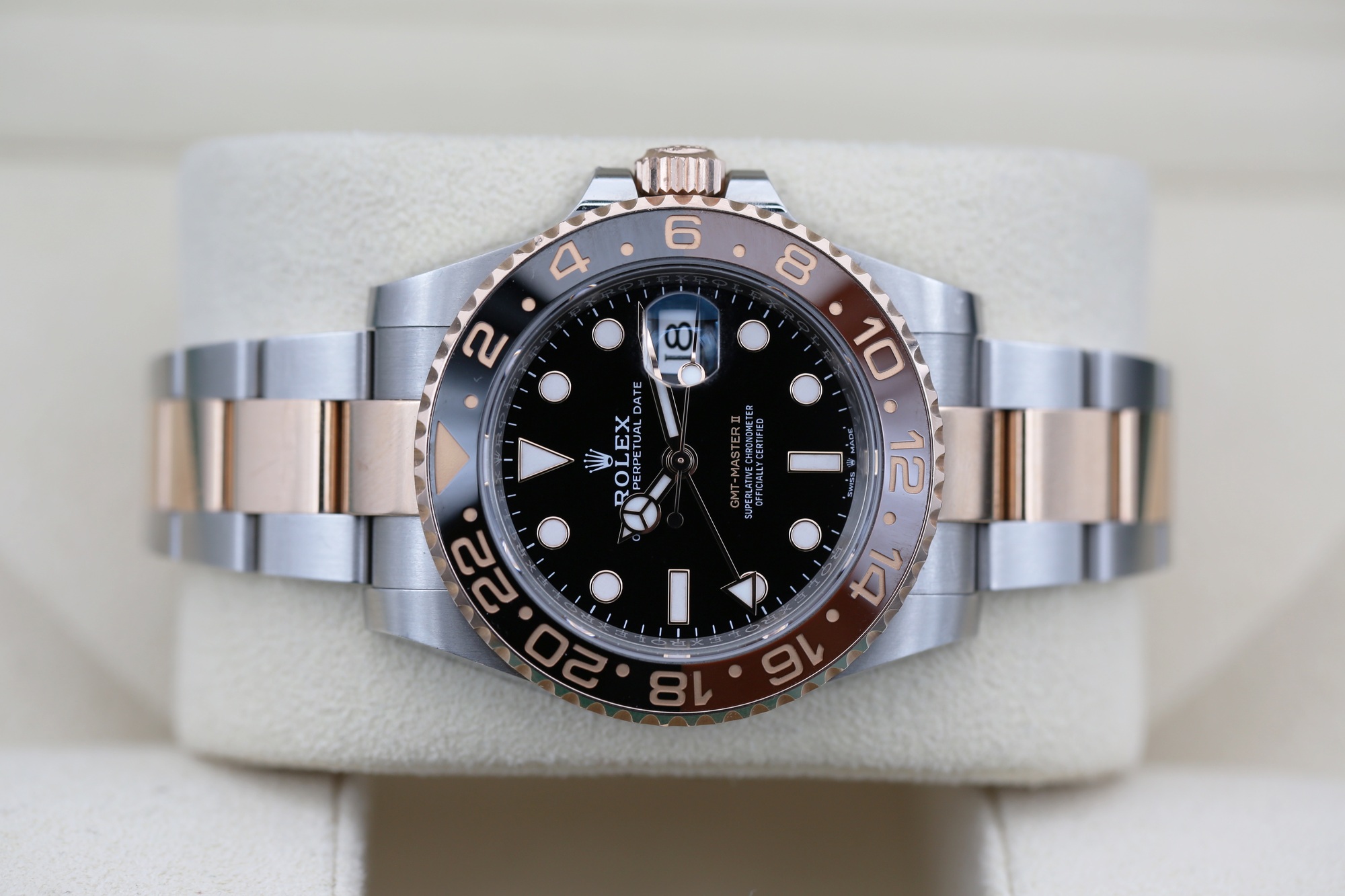 Rolex 126711CHNR Black GMT-MASTER II 40mm 2024 ROOTBEER — view 5