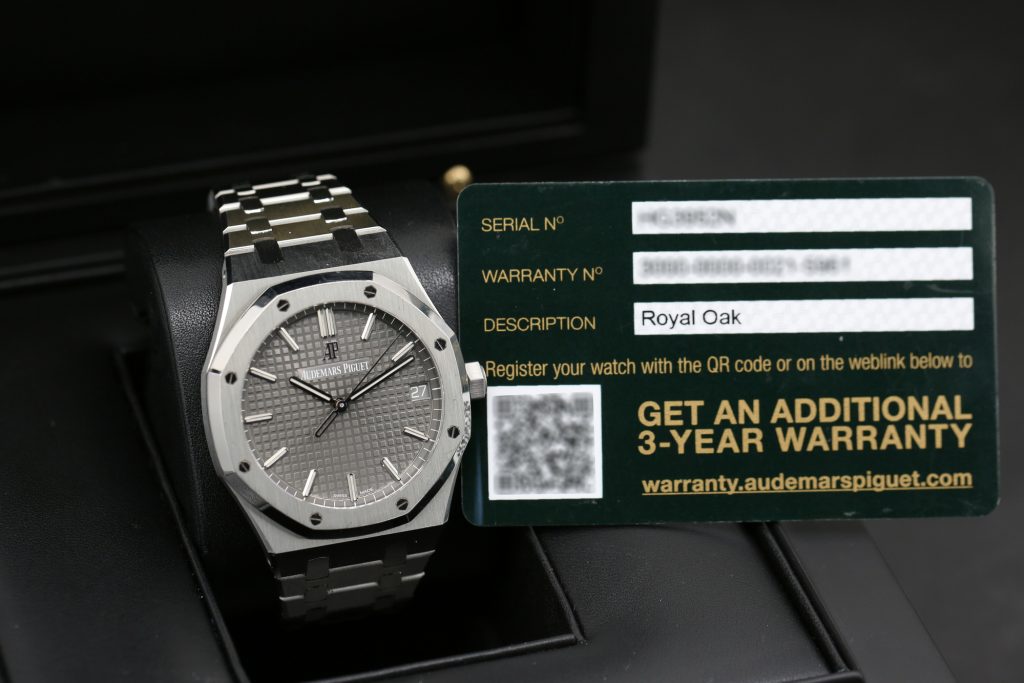 Audemars Piguet 15500ST.OO.1220ST.02 Grey ROYAL OAK 41mm 2020