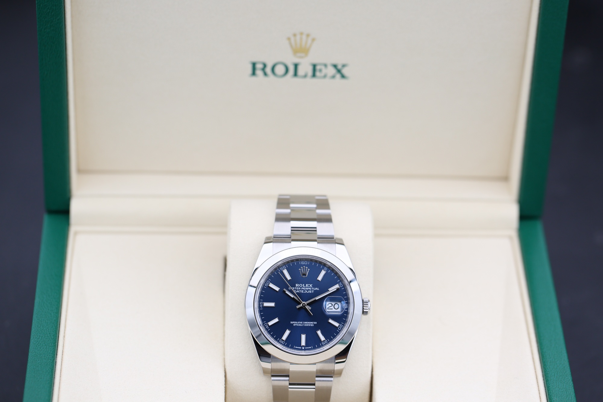 Rolex 126300 Blue DATEJUST 41mm 2026 — view 4