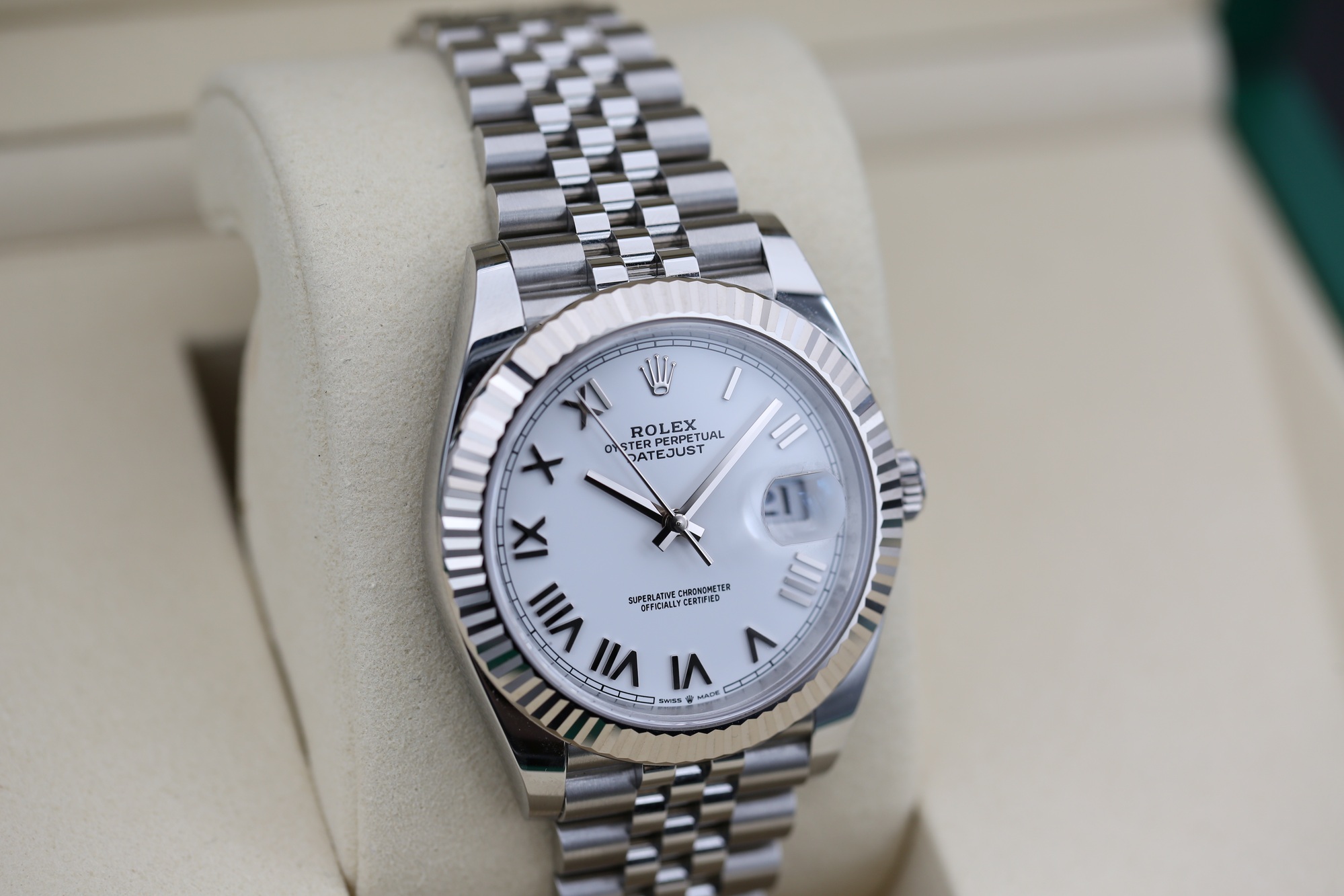 Rolex 126334 White Roman DATEJUST 41mm 2026 — view 2