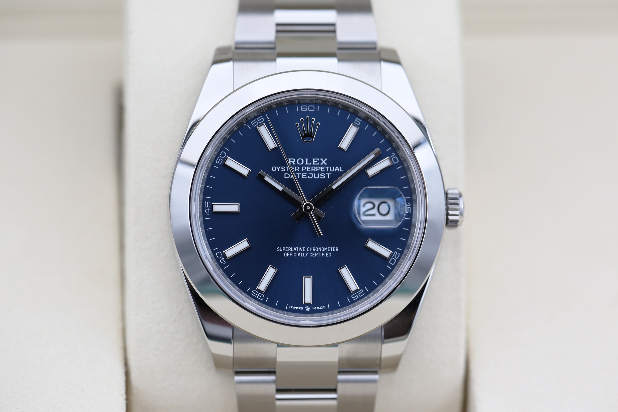 Rolex 126300 Blue DATEJUST 41mm 2026