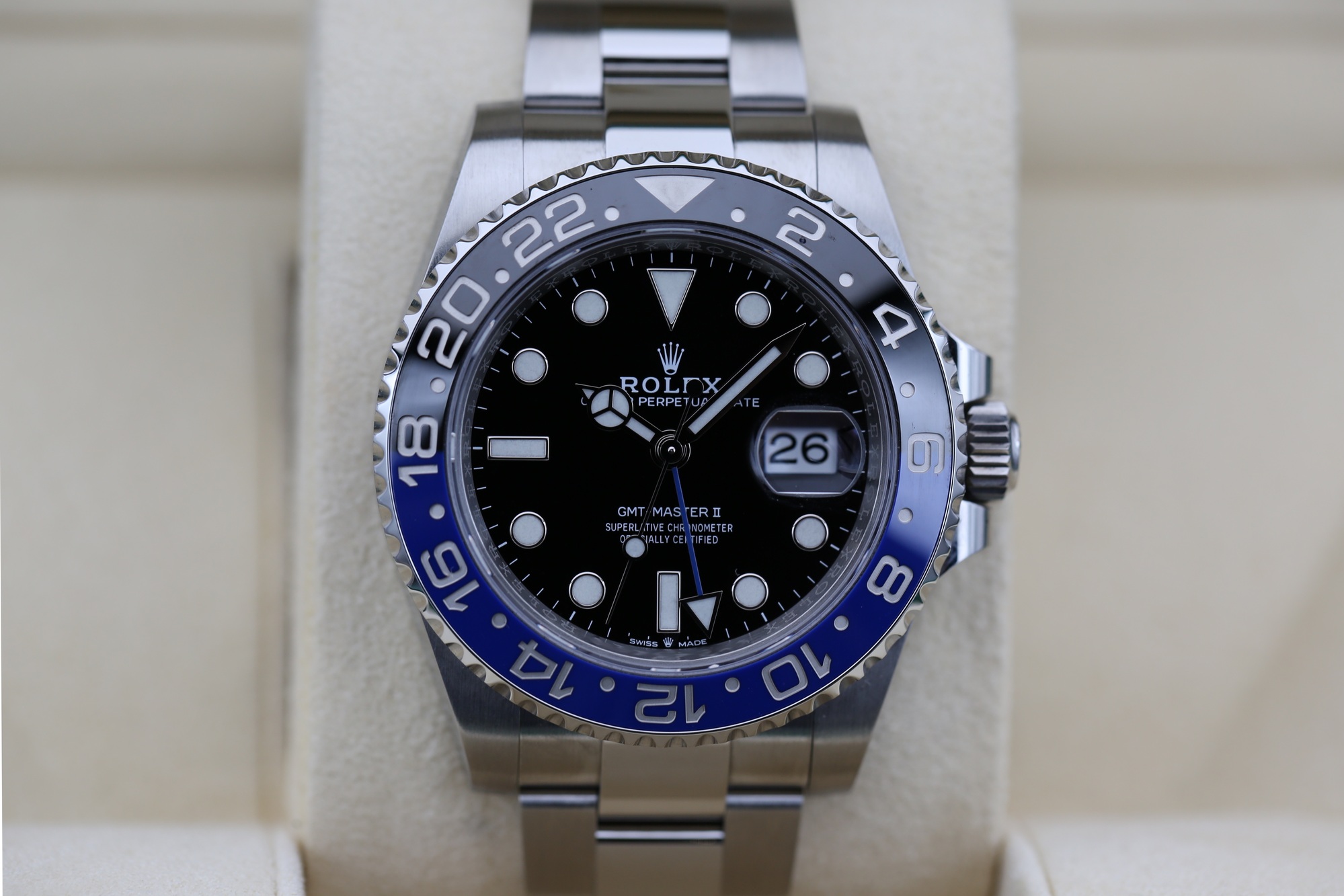 Rolex 126710BLNR Black GMT-MASTER II 40mm 2022 BATMAN