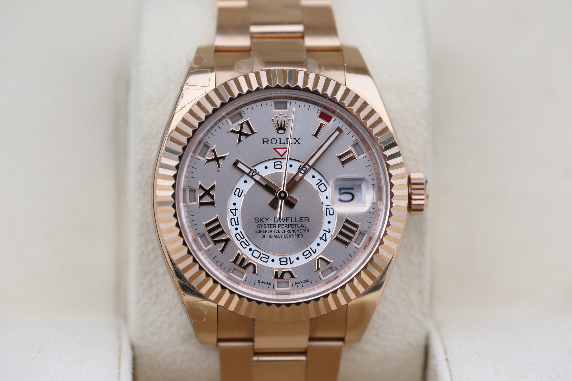 Rolex 326935 Sundust SKY-DWELLER 42mm 2018