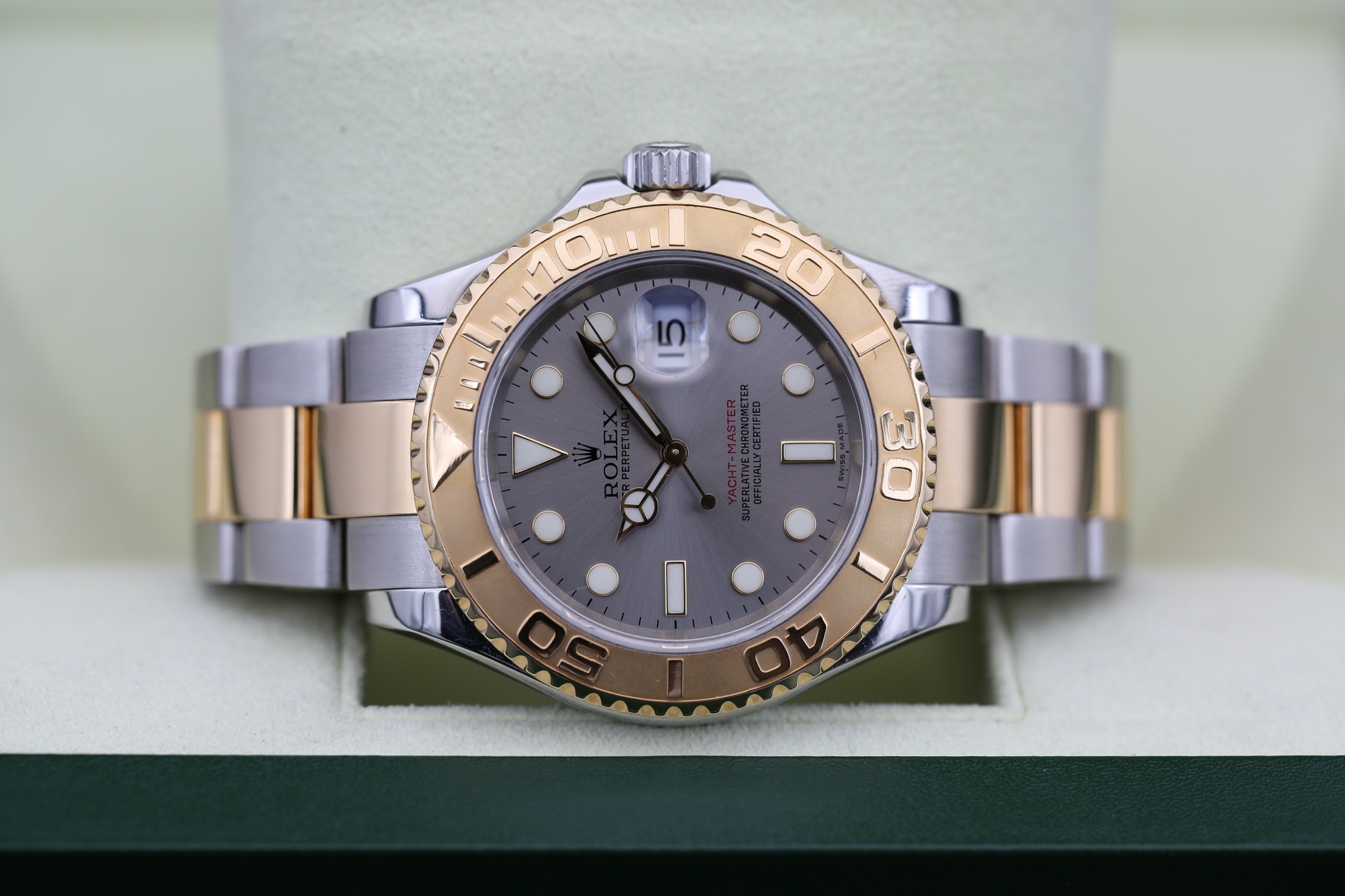 Rolex 16623 Silver YACHT-MASTER 40mm 2007 — view 3