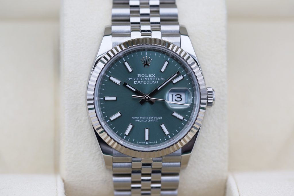Rolex 126234 Mint Green DATEJUST 36mm 2024