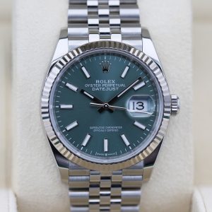 Rolex 126234 Mint Green DATEJUST 36mm 2024