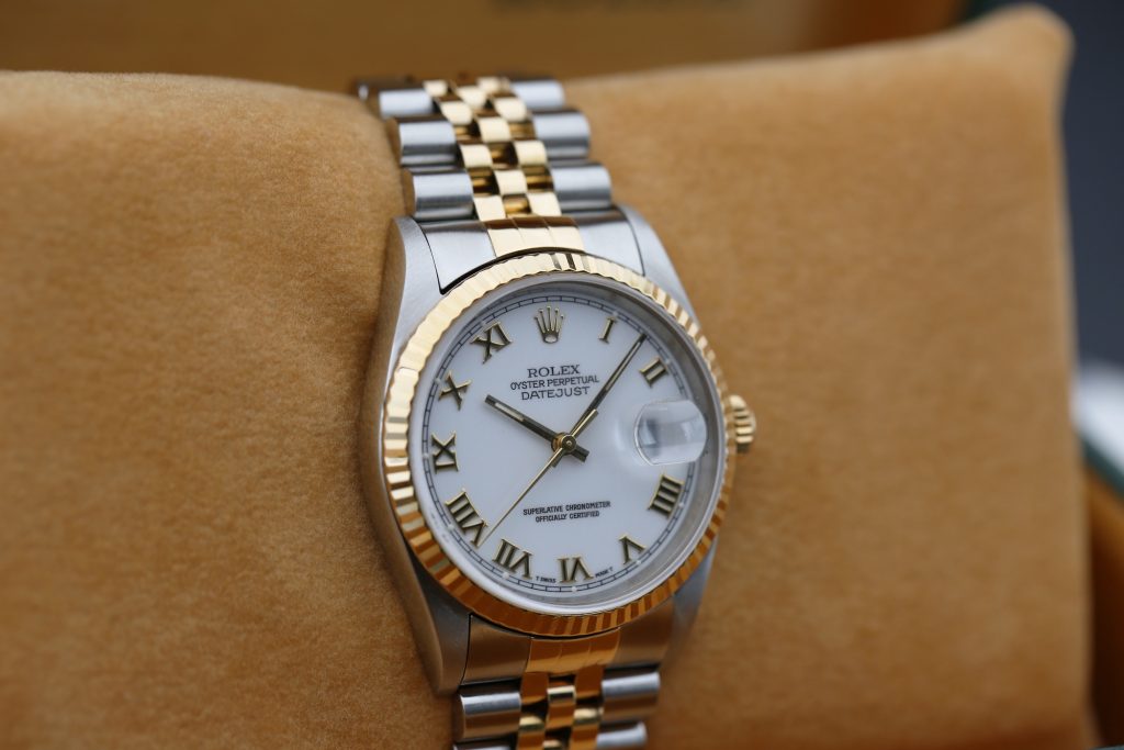 Rolex 16233 White Roman DATEJUST 36mm 1996