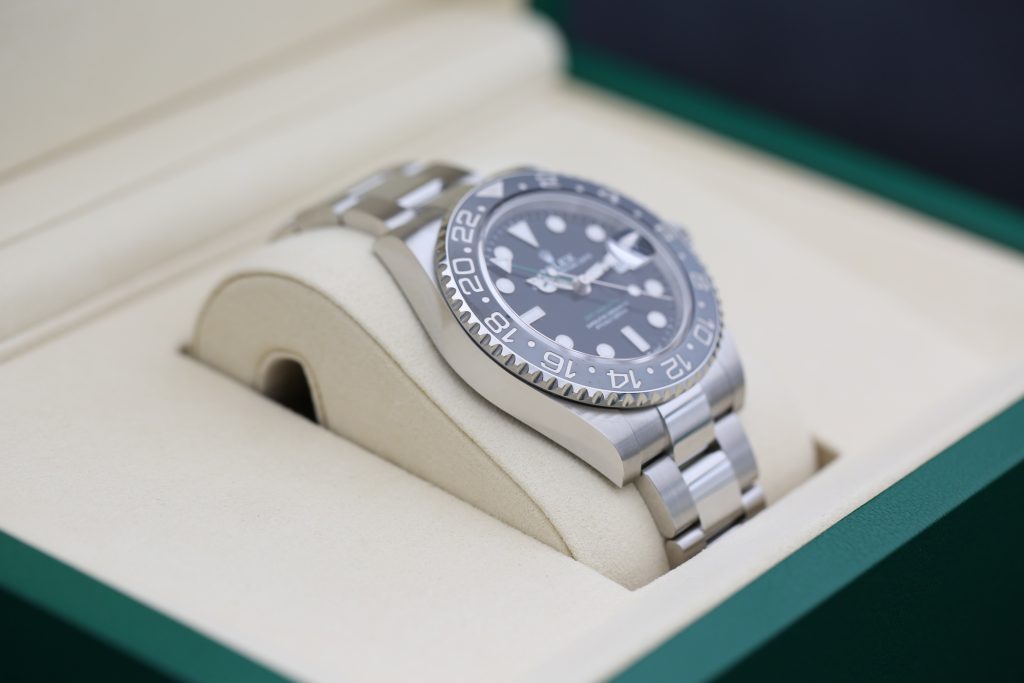 Rolex 126710GRNR Black GMT MASTER II 40mm 2026 BRUCE WAYNE