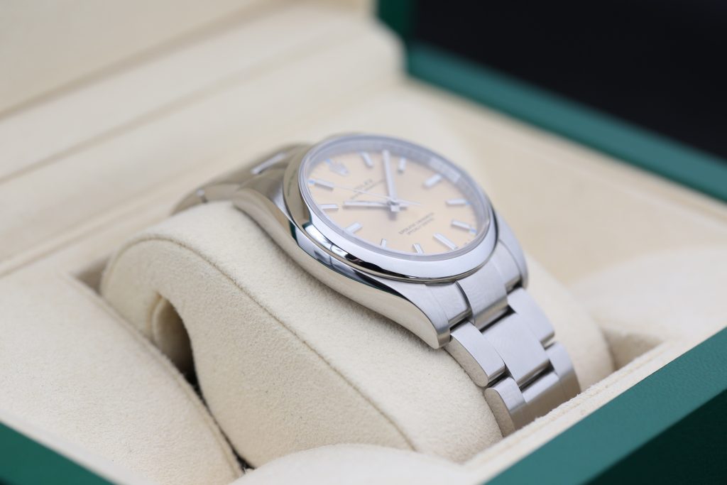 Rolex 114200 White Grape OYSTER PERPETUAL 34mm 2016
