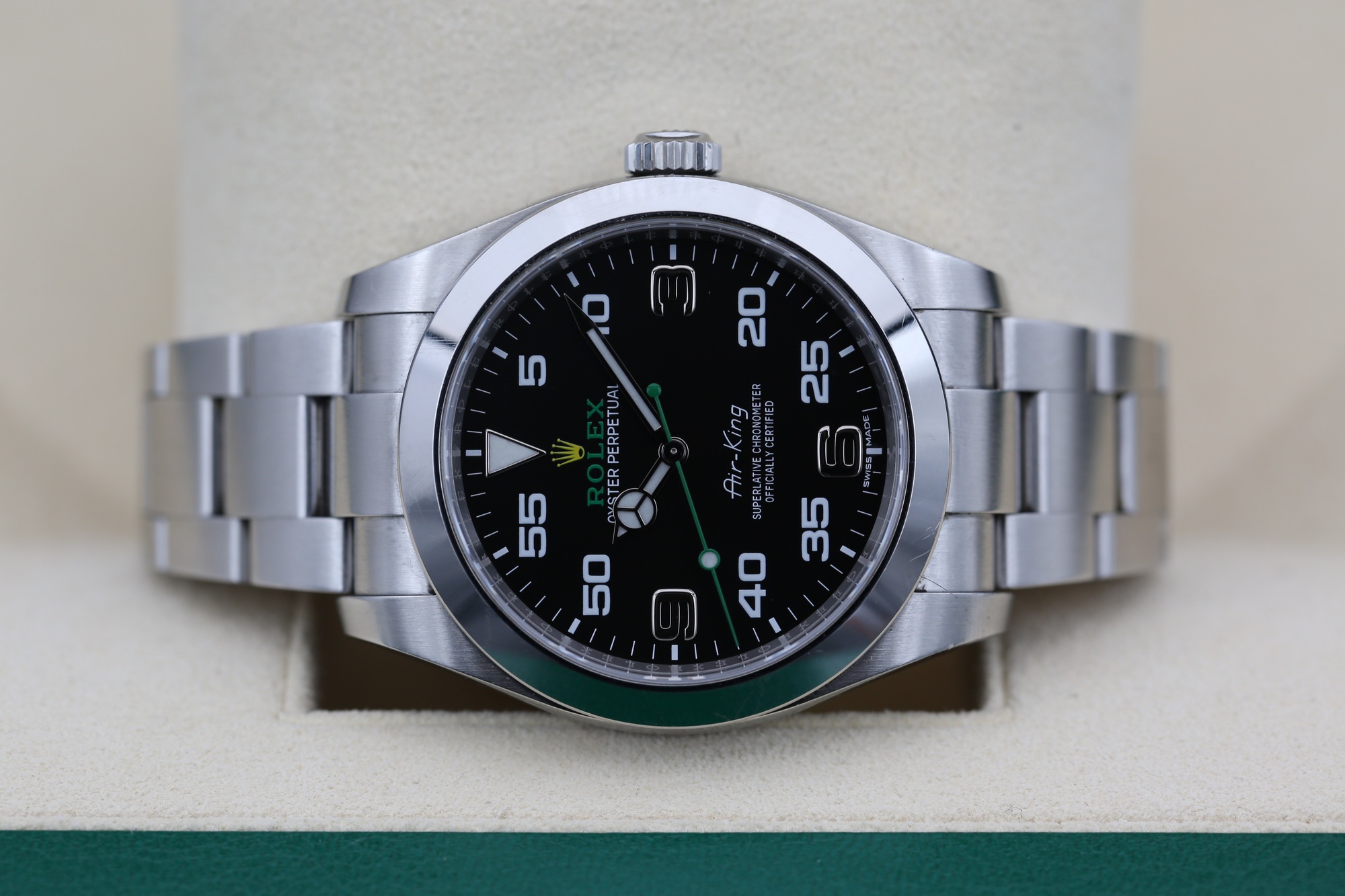 Rolex 116900 Black AIR-KING 40mm 2019 — view 3