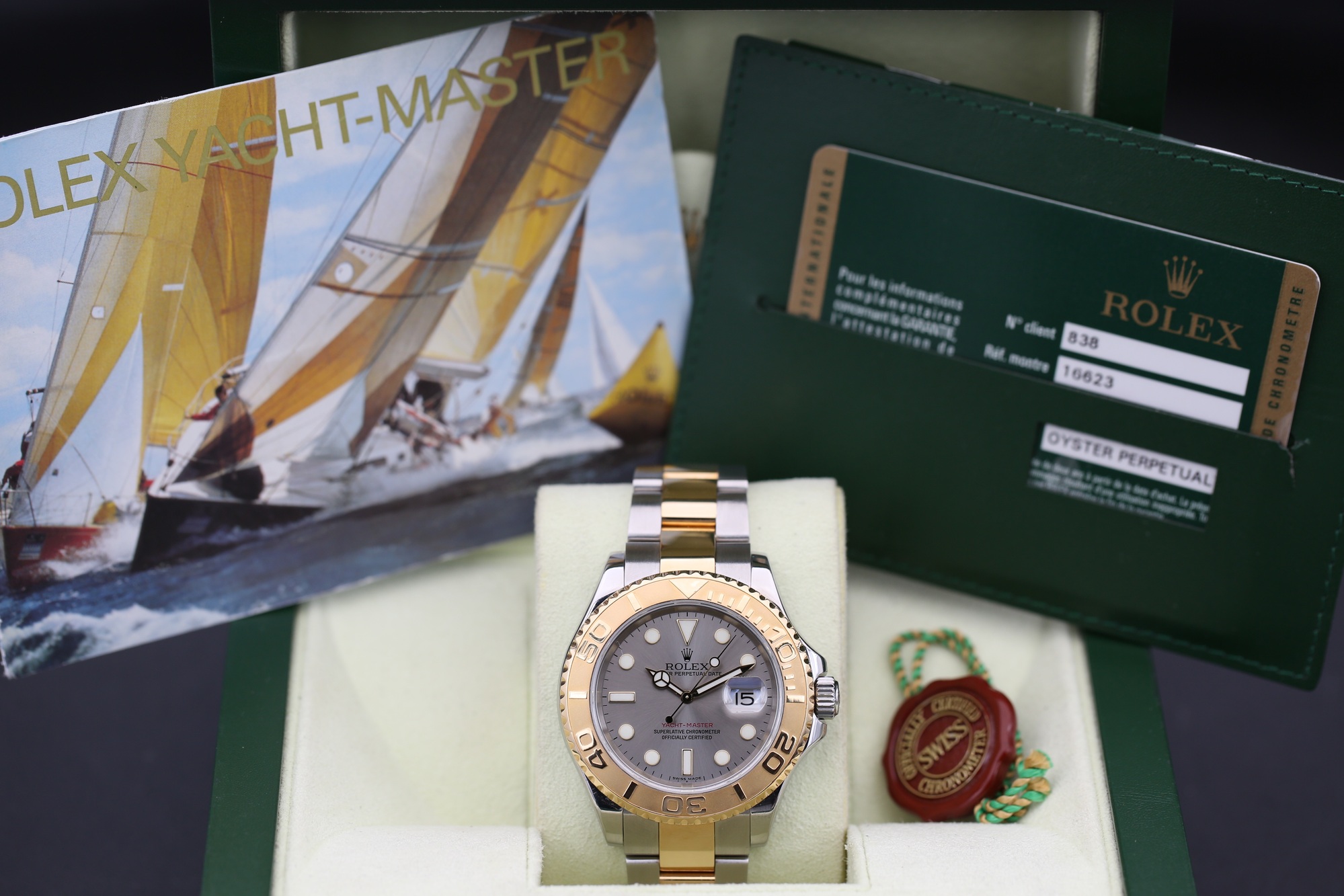 Rolex 16623 Silver YACHT-MASTER 40mm 2007 — view 5