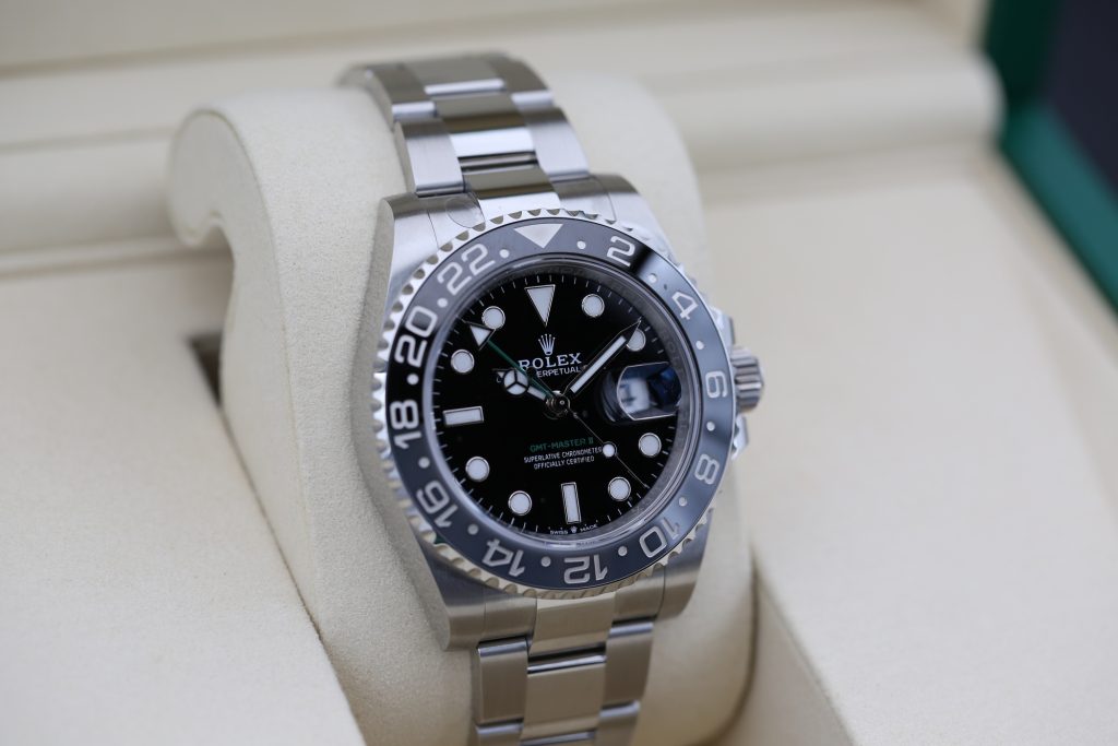 Rolex 126710GRNR Black GMT MASTER II 40mm 2026 BRUCE WAYNE