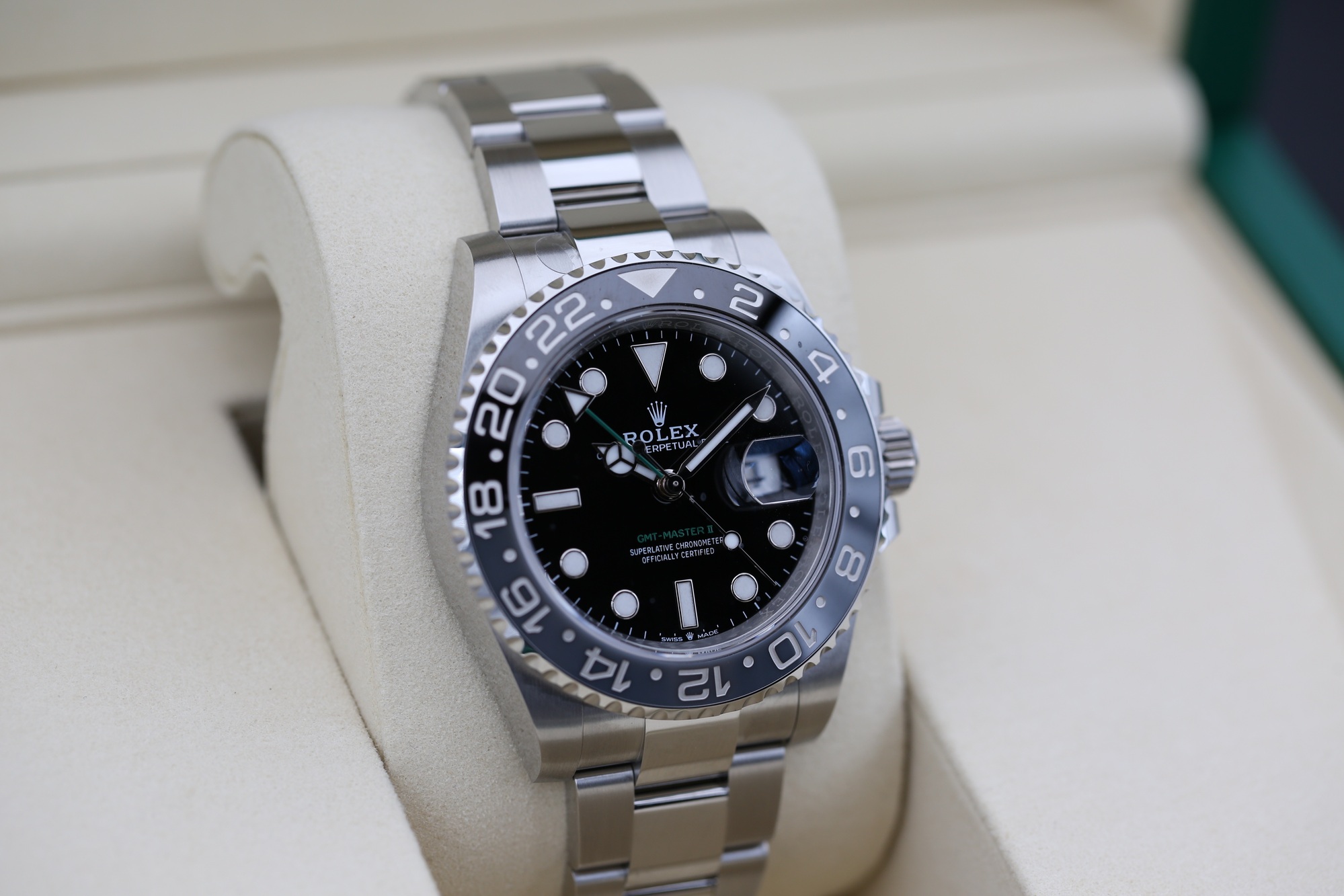 Rolex 126710GRNR Black GMT MASTER II 40mm 2026 BRUCE WAYNE — view 2