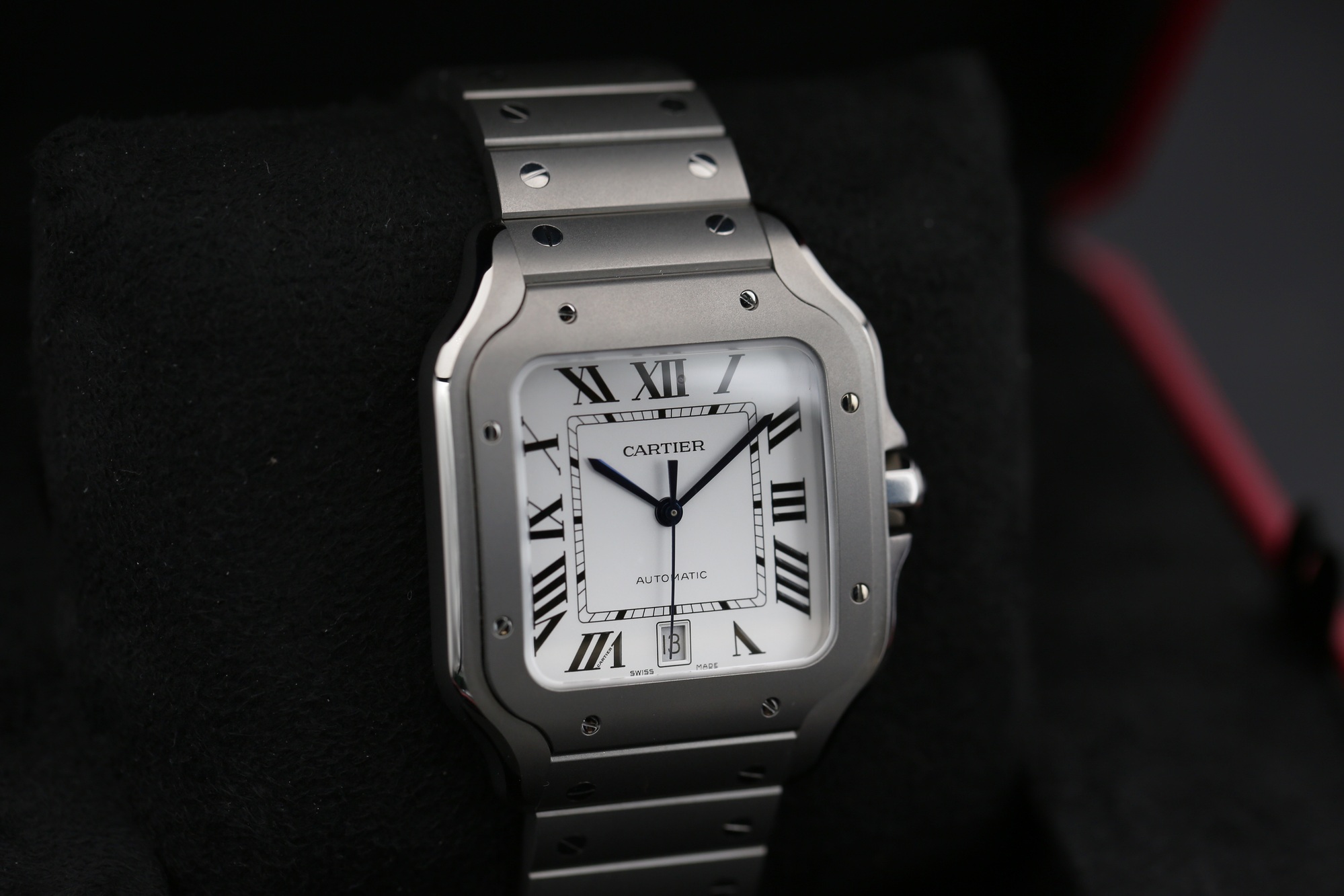 Cartier WSSA0089 White DE SANTOS 39.8mm 2026 — view 2
