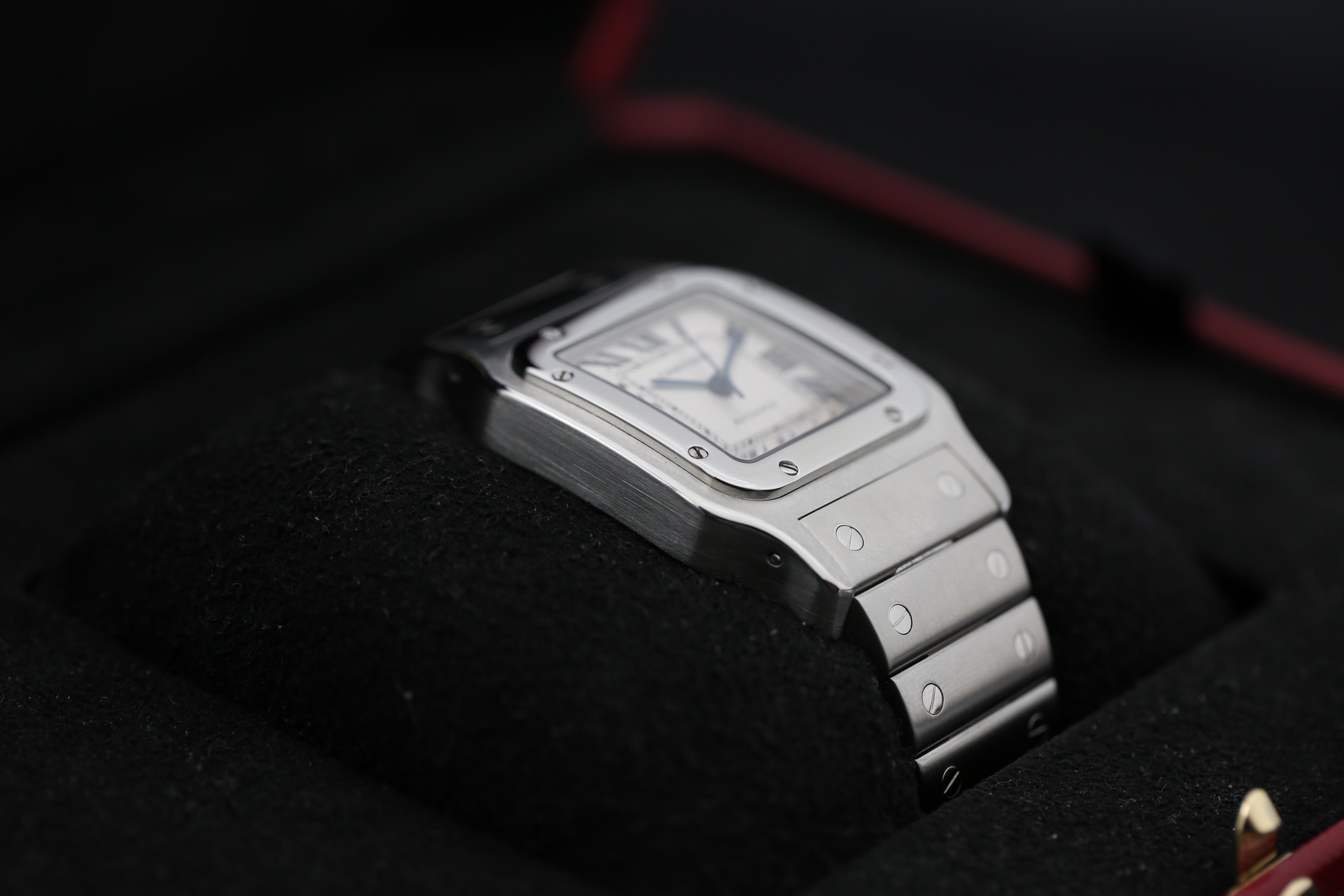 Cartier 2823 White Roman SANTOS GALBÉE 32mm — view 6