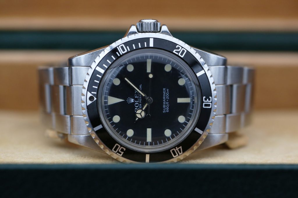 Rolex 5513 Black SUBMARINER 40mm 1984