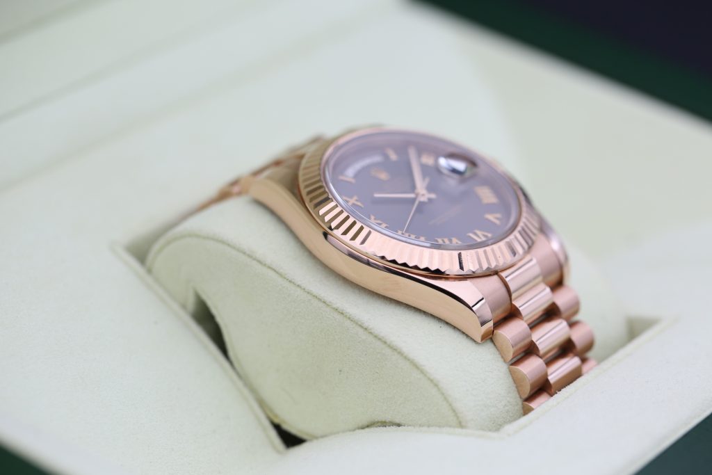 Rolex 218235 Chocolate DAY-DATE II 41mm 2011