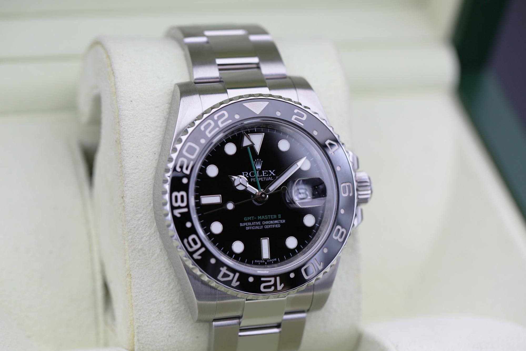 Rolex 116710LN Black GMT-MASTER II 40mm 2008 — view 2