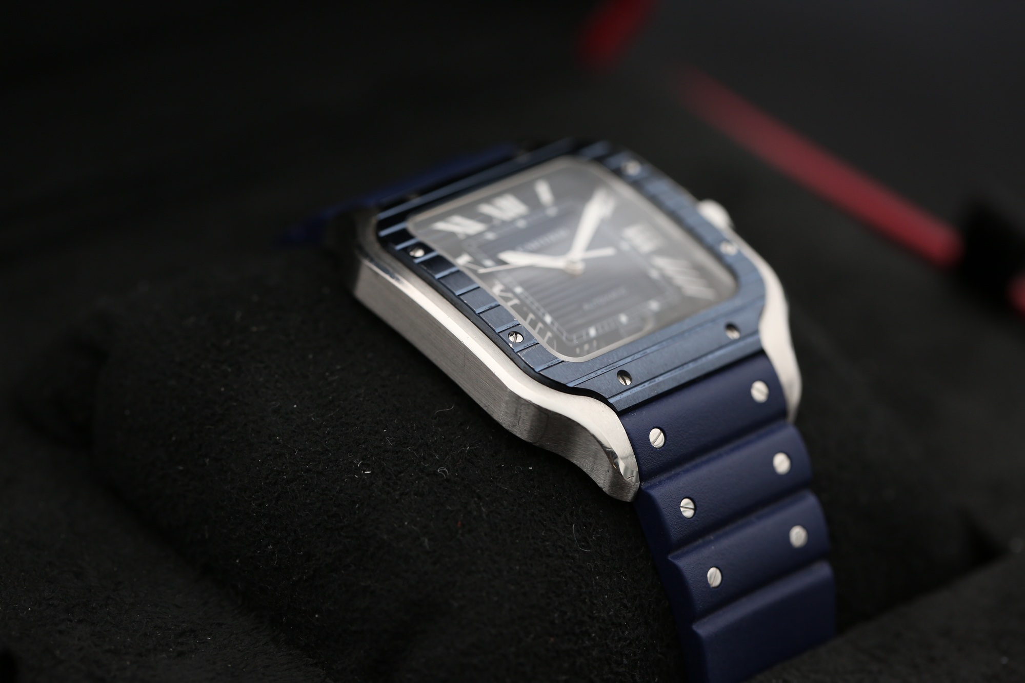 Cartier WSSA0048 Blue CARTIER SANTOS 39.8mm 2022 — view 7