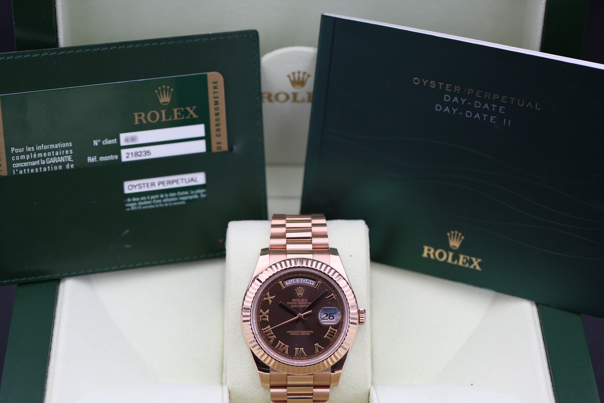 Rolex 218235 Chocolate DAY-DATE II 41mm 2011 — view 5