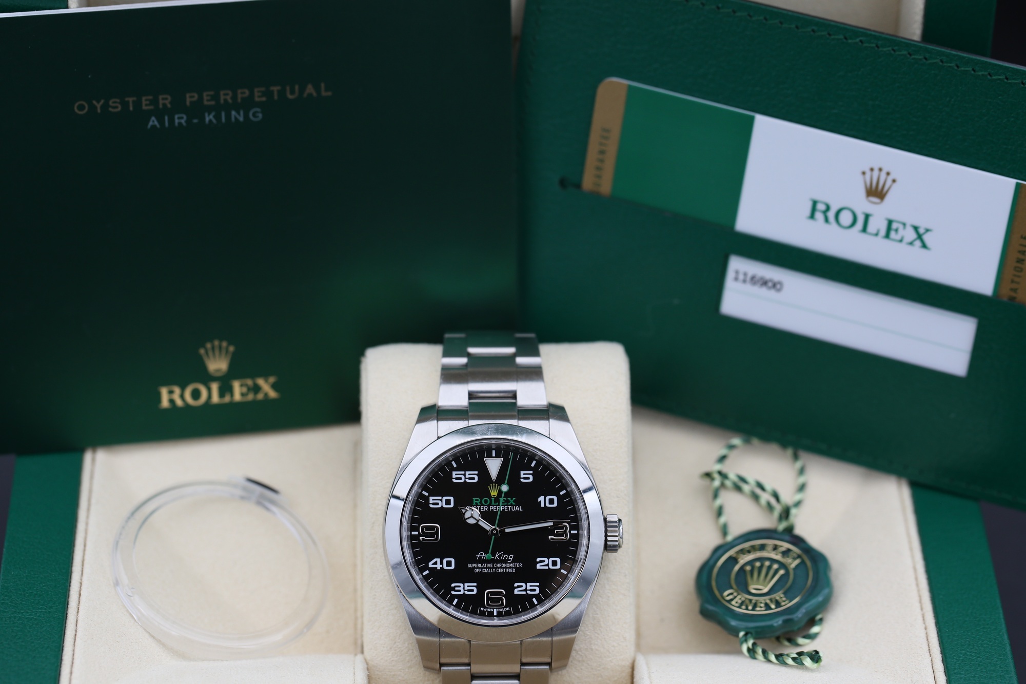 Rolex 116900 Black AIR-KING 40mm 2019 — view 5