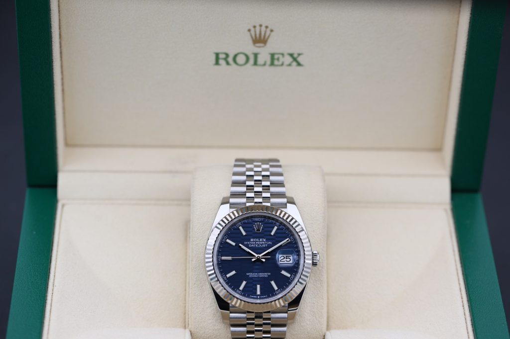 Rolex 126334 Blue Motif DATEJUST 41mm 2022