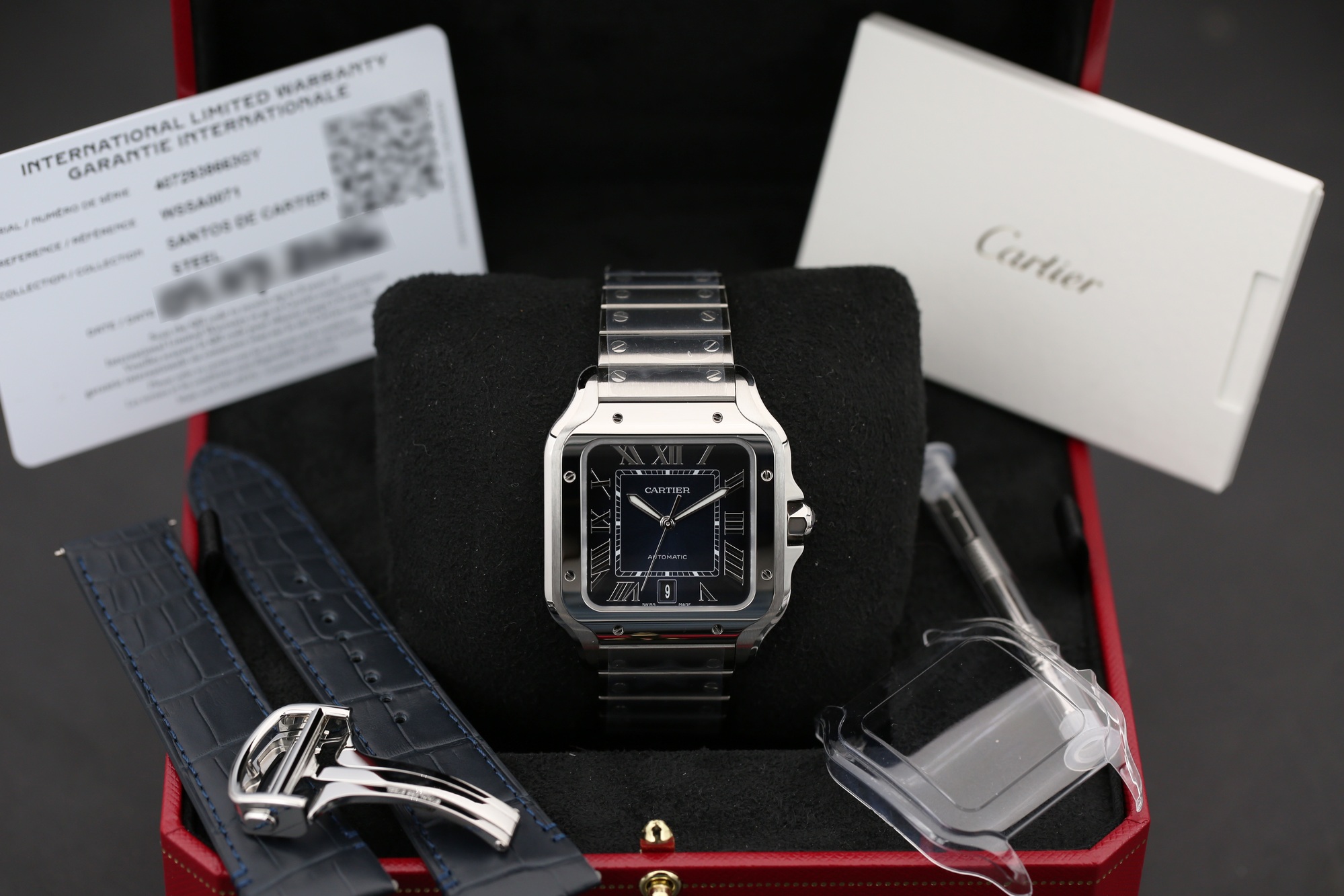 Cartier WSSA0071 Blue SANTOS DE CARTIER 40mm 2026 — view 5