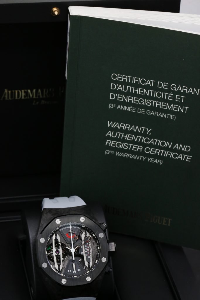 Audemars Piguet 26265FO.OO.D002CR.01 Skeleton ROYAL OAK CONCEPT TOURBILLON CARBON  44mm 2015