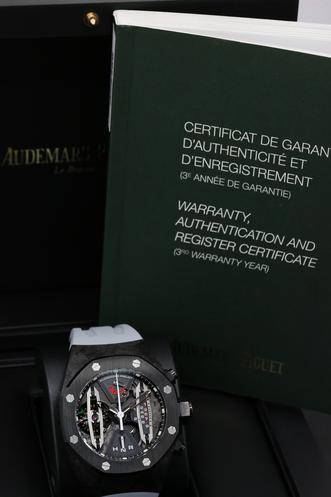 Audemars Piguet 26265FO.OO.D002CR.01 Skeleton ROYAL OAK CONCEPT TOURBILLON CARBON  44mm 2015 — view 7