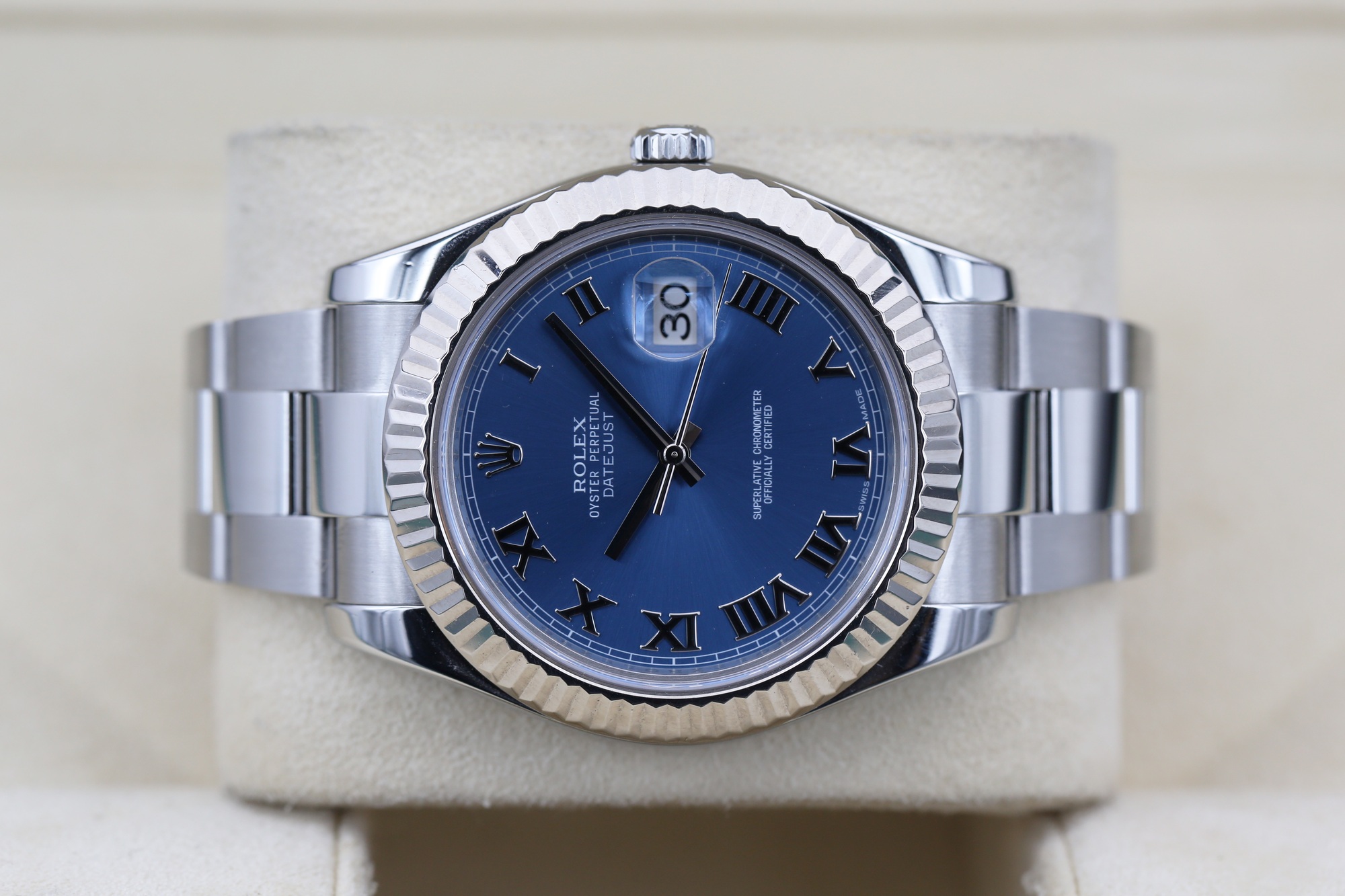 Rolex 116334 Azzurro Blue DATEJUST II 41mm 2014 — view 3