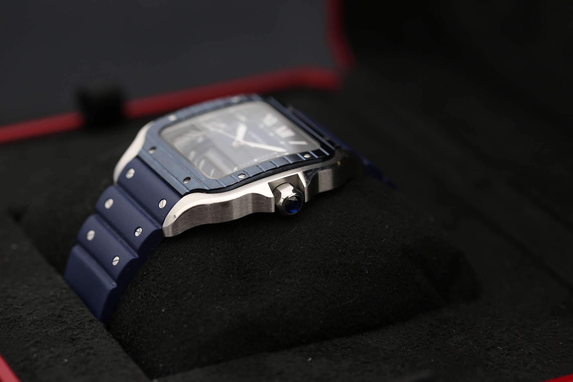 Cartier WSSA0048 Blue CARTIER SANTOS 39.8mm 2022 — view 6
