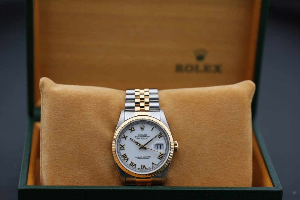Rolex 16233 White Roman DATEJUST 36mm 1996
