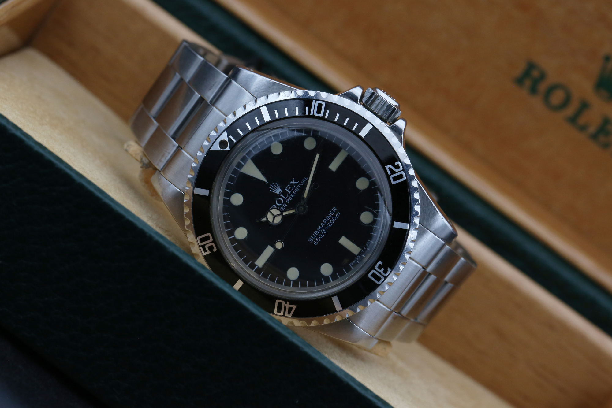 Rolex 5513 Black SUBMARINER 40mm 1984 — view 6
