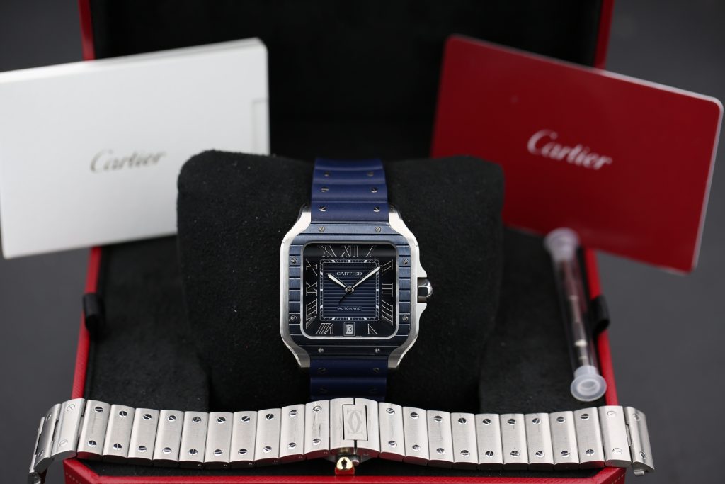 Cartier WSSA0048 Blue CARTIER SANTOS 39.8mm 2022