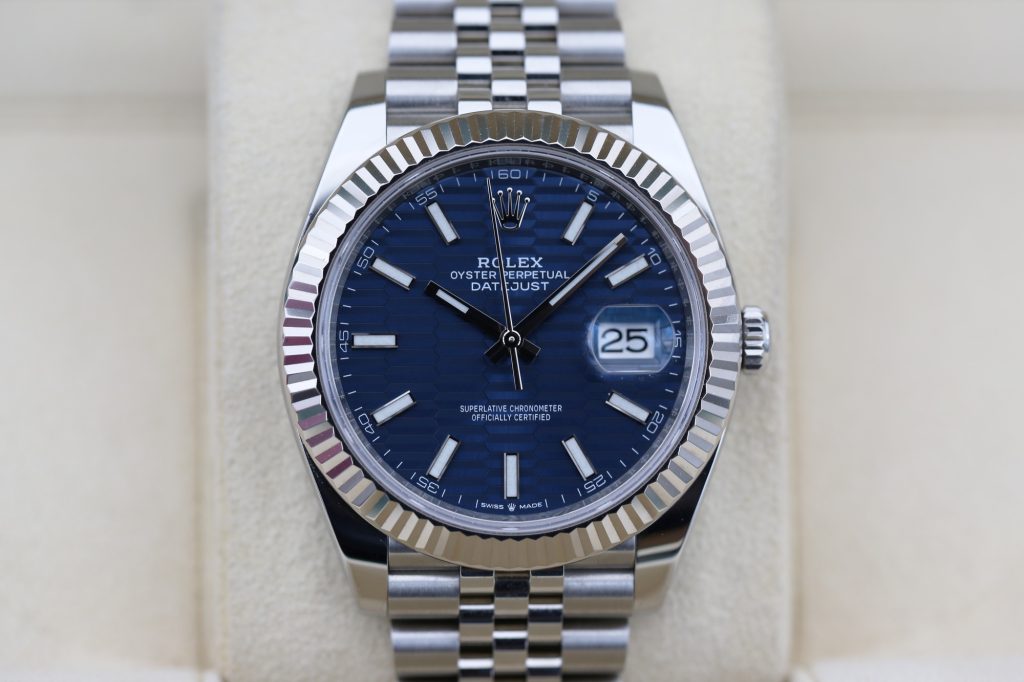 Rolex 126334 Blue Motif DATEJUST 41mm 2022