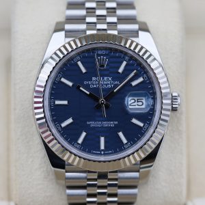 Rolex 126334 Blue Motif DATEJUST 41mm 2022
