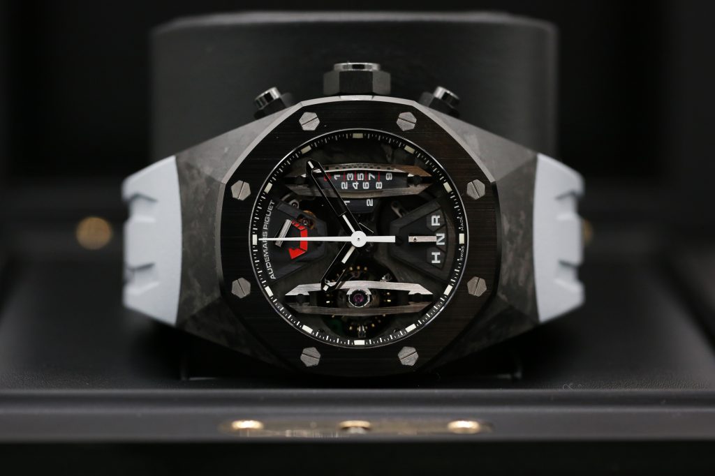 Audemars Piguet 26265FO.OO.D002CR.01 Skeleton ROYAL OAK CONCEPT TOURBILLON CARBON  44mm 2015
