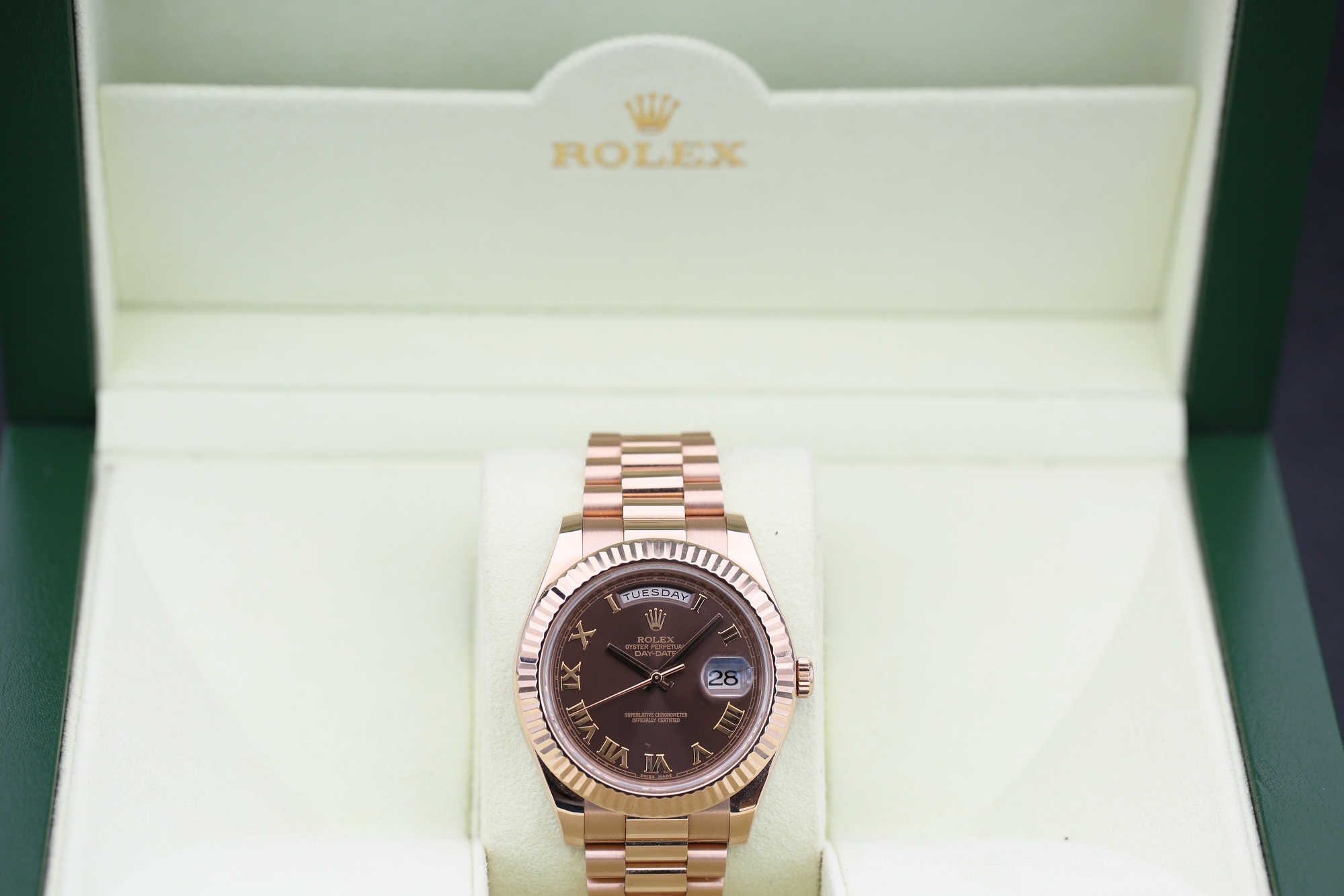 Rolex 218235 Chocolate DAY-DATE II 41mm 2011 — view 4