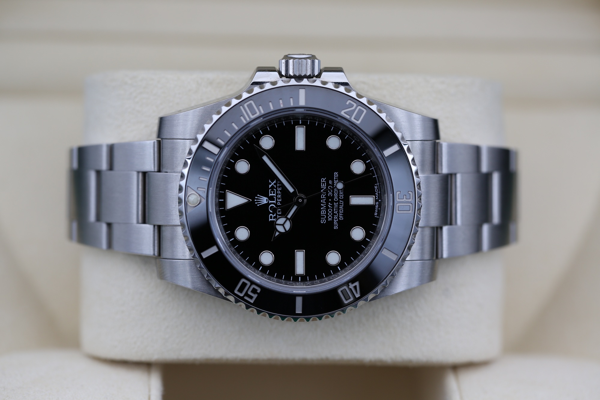 Rolex 114060 Black SUBMARINER 40mm 2017 — view 3