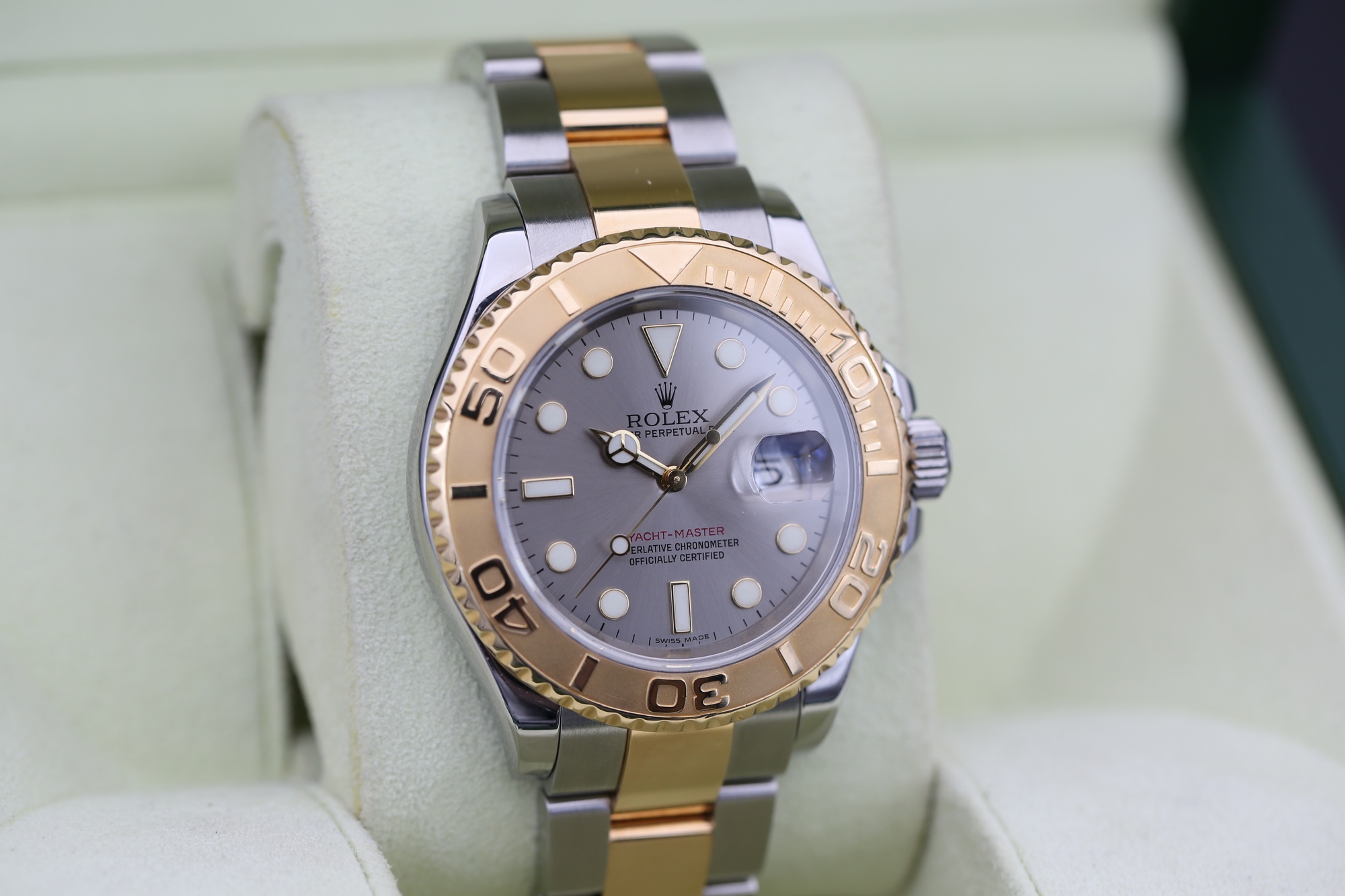 Rolex 16623 Silver YACHT-MASTER 40mm 2007 — view 2