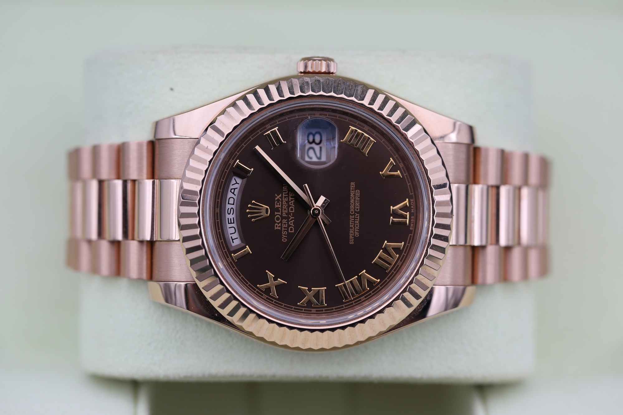 Rolex 218235 Chocolate DAY-DATE II 41mm 2011 — view 3