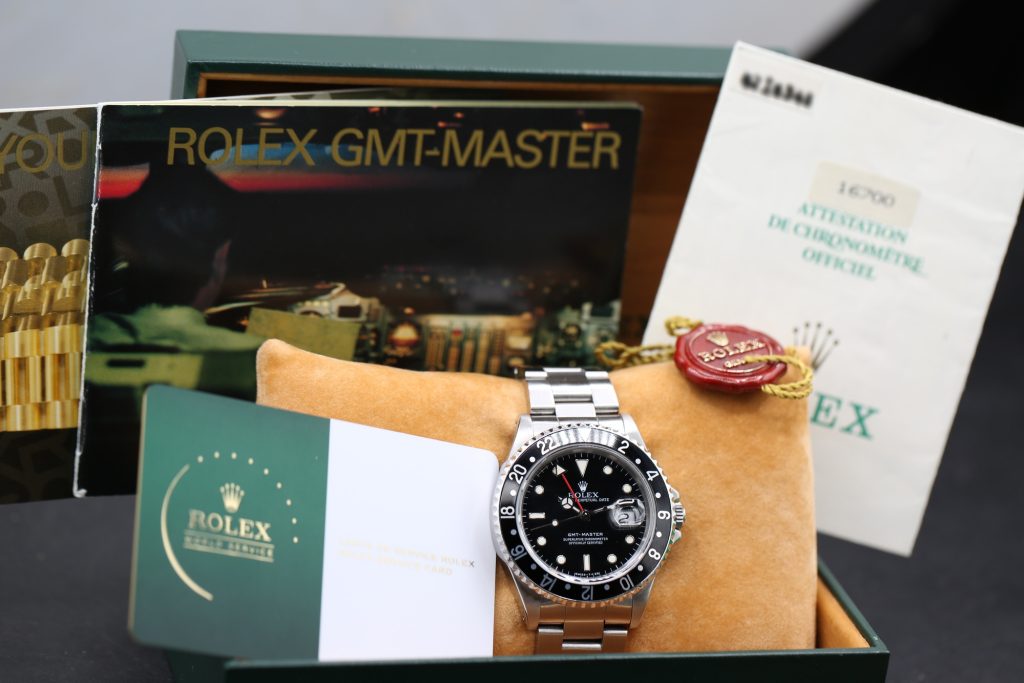 Rolex 16700 Black GMT-MASTER 40mm 1991