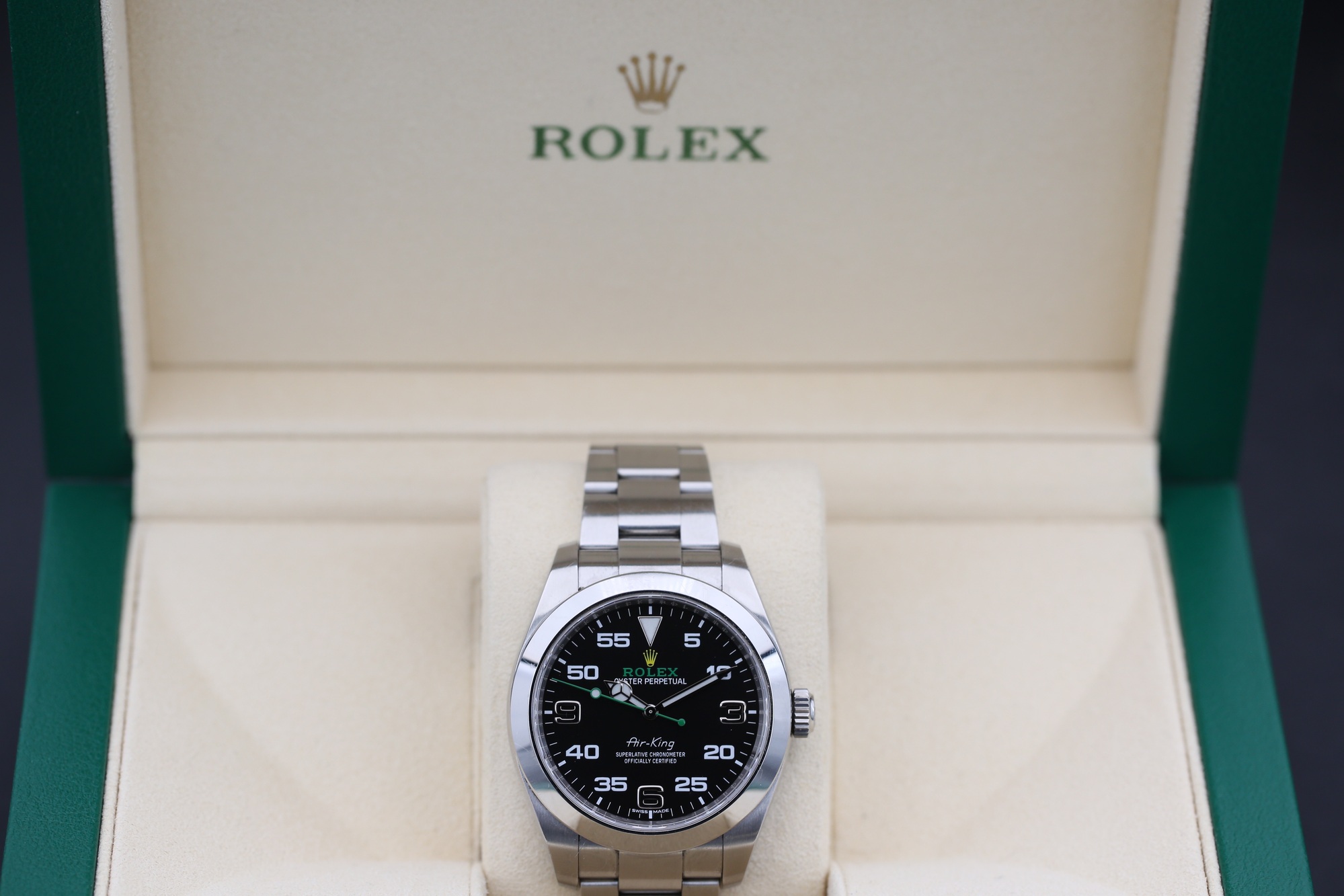 Rolex 116900 Black AIR-KING 40mm 2019 — view 4