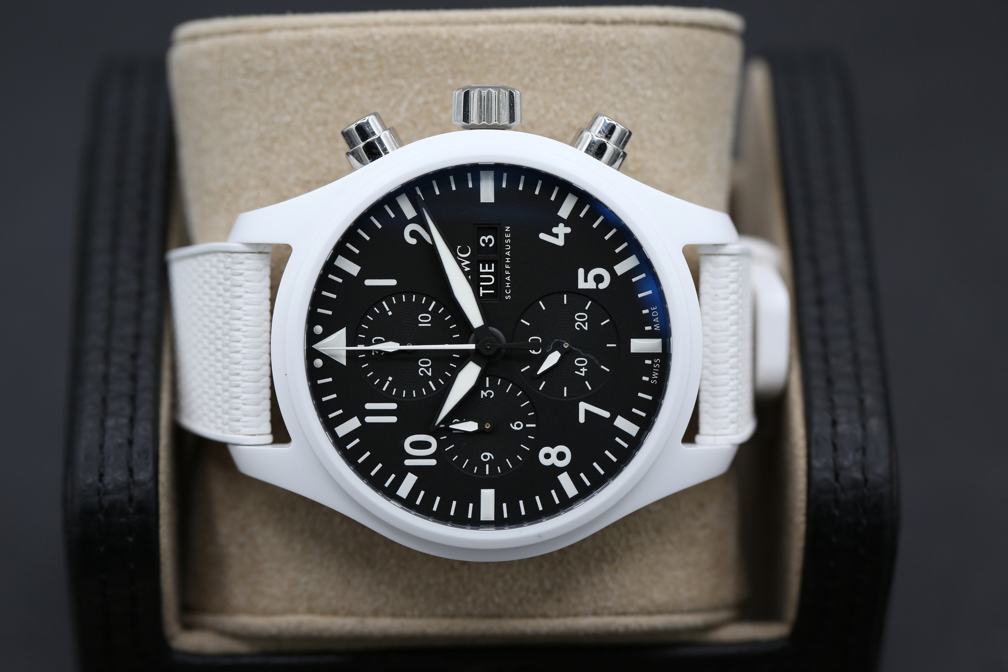 IWC IW389105 Black TOP GUN PILOT 44.5mm 2022 LAKE TAHOE — view 3