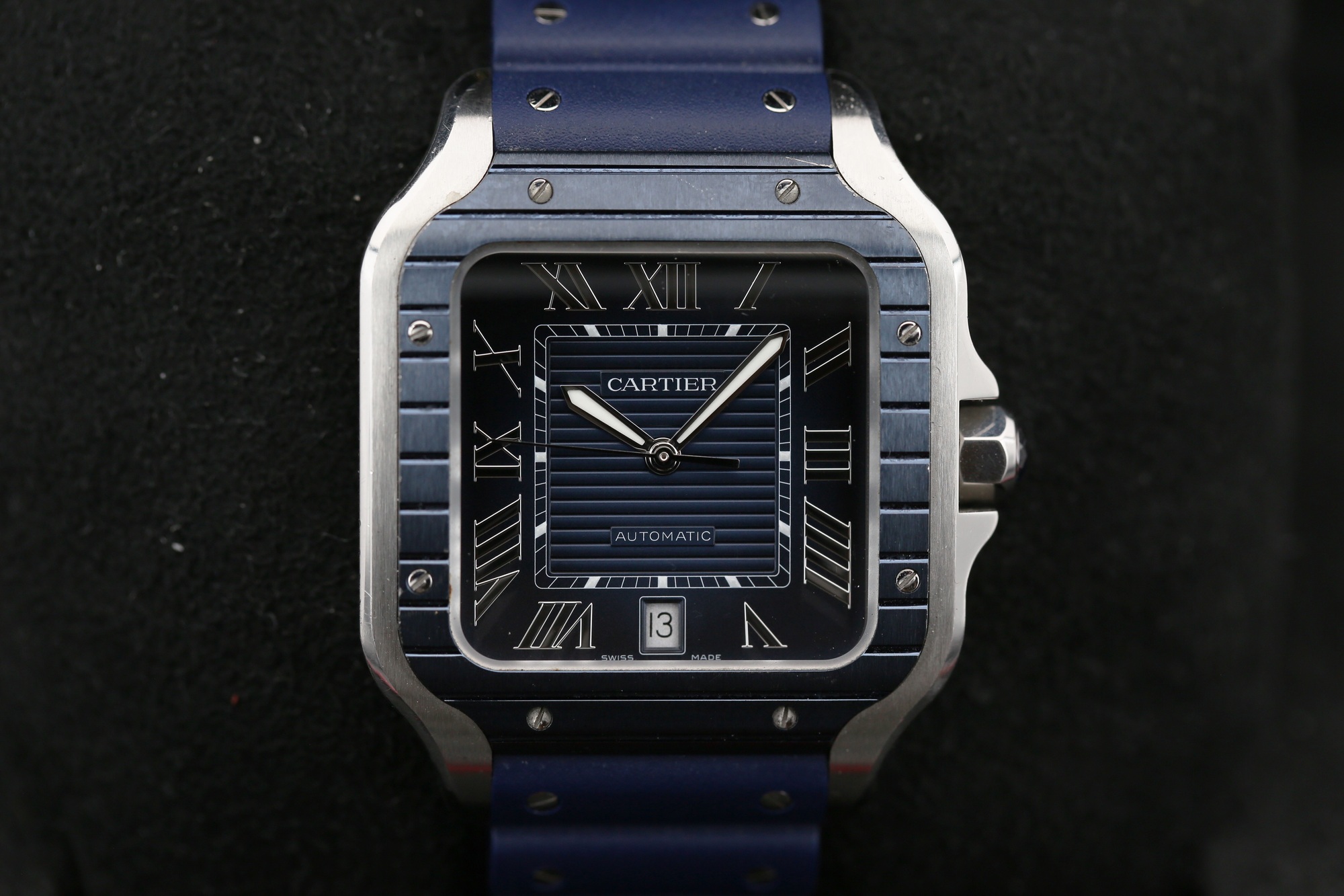 Cartier WSSA0048 Blue CARTIER SANTOS 39.8mm 2022