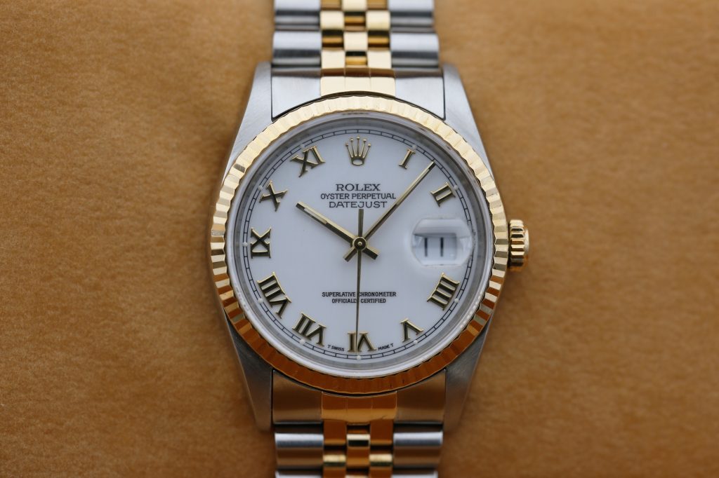 Rolex 16233 White Roman DATEJUST 36mm 1996