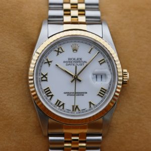 Rolex 16233 White Roman DATEJUST 36mm 1996