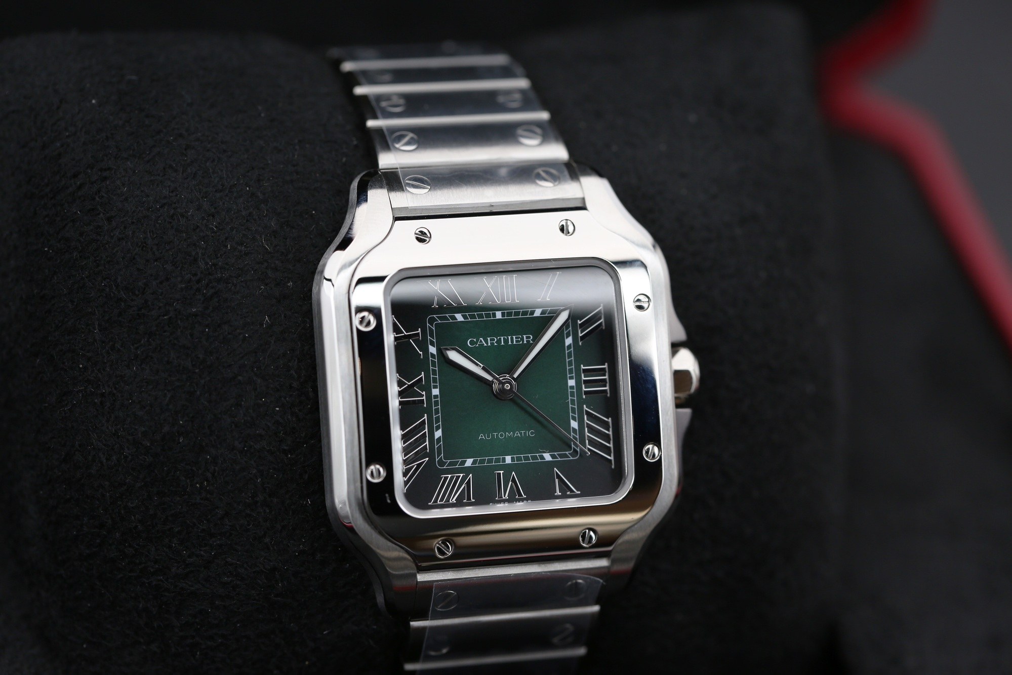 Cartier WSSA0061 Green SANTOS 35mm 2026 — view 2